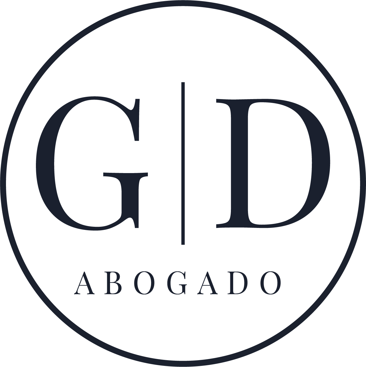 Logotipo GD Abogado — Antonio García Durán