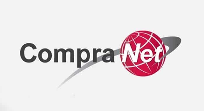 Logotipo de CompraNet, sistema de contrataciones públicas de México